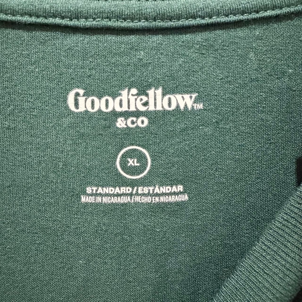 Goodfellow & Co NYC Racquet Academy Graphic T-Shirt Men's XL Green NWT Tee - Picture 4 of 4